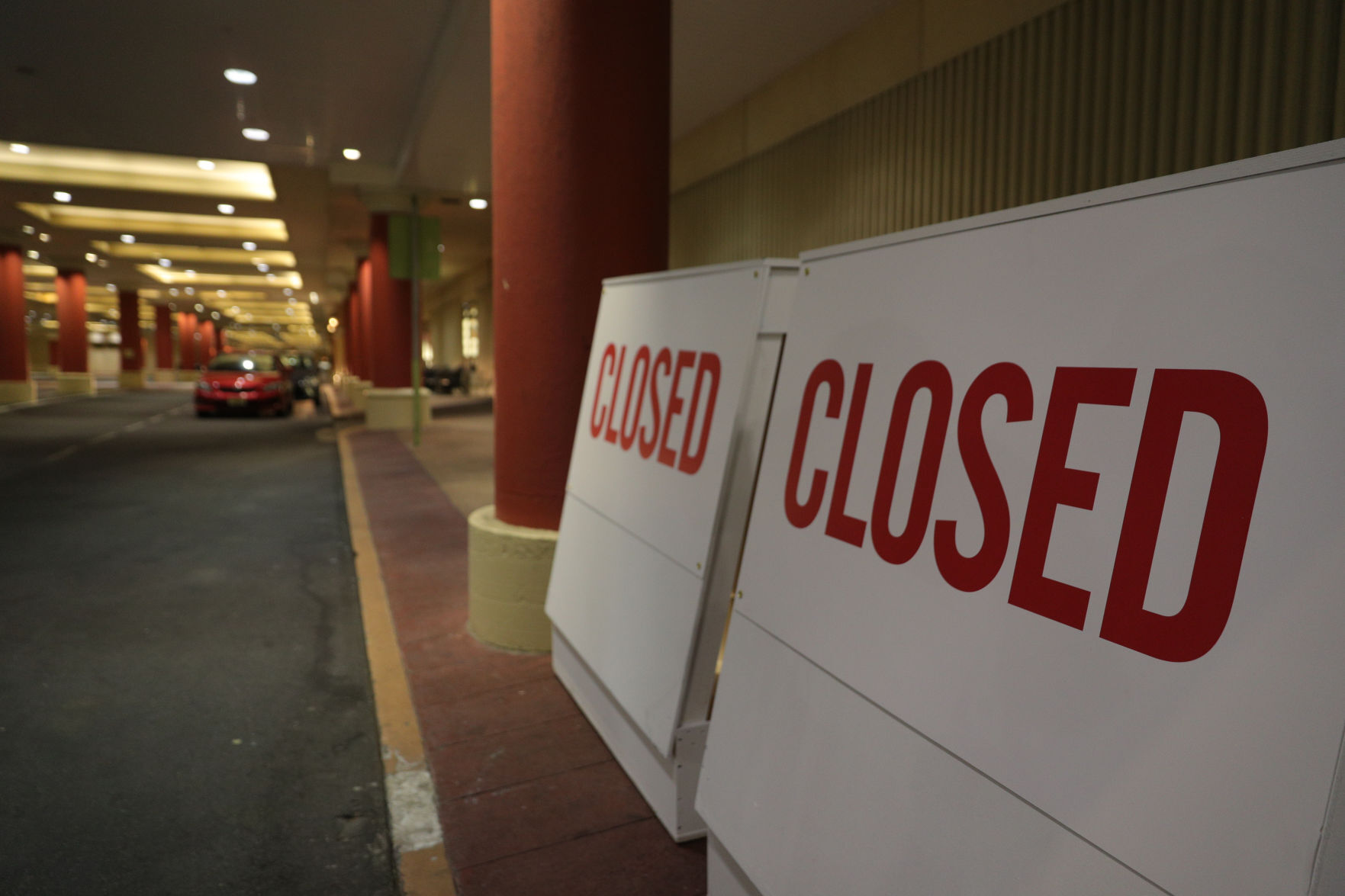 Atlantic City Casino shutdown